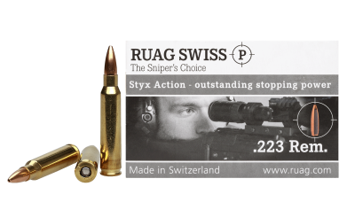 Swiss P Kugelpatrone .223Rem Styx Action 69gr