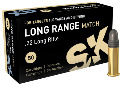 SK KK-Patrone .22lr, Long Range Match, 335m/s