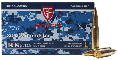 Fiocchi bullet cartridge .308Win FMJ 147gr/9.52g