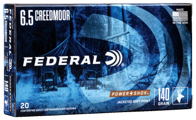 Federal Kugelpatrone 6.5Creedmoor, Power-Shok SP