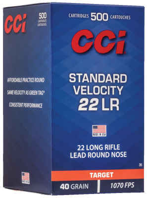 CCI Rimfire .22lr, Standard Velocity 40gr