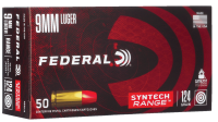 38.2035.11 - Federal cartouche 9mm Luger, 124gr, Syntech PCC
