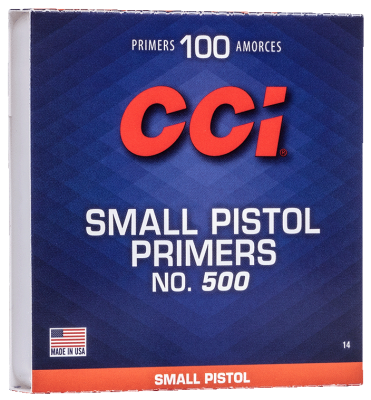 CCI amorces Small Pistol 500