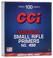 38.4560.10 - CCI amorces Small Rifle Magnum 450