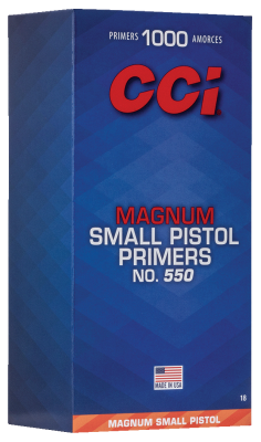 CCI amorces Small Pistol Magnum 550