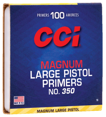 CCI amorces Large Pistol Magnum 350
