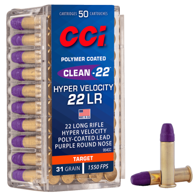 CCI 954CC Cartouche .22lr Hyper Velocity Clean-22®