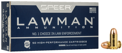 Speer Lawman FFW-Patrone .45ACP, TMJ 230gr/14.9g