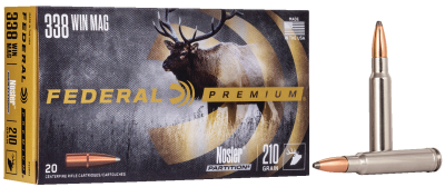 Federal Cartridge .338WinMag, Partition 210gr 