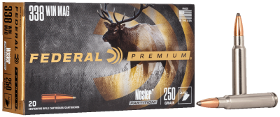Federal Cartridge .338WinMag, Partition 250gr 