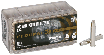 Federal Cartouches .22WMR, Punch Personal Defense