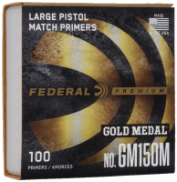 38.3100.02 - Federal primers Large Pistol GM150M