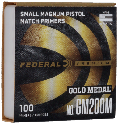 Federal amorces Small Magnum Pistol GM200M