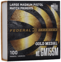 38.3100.04 - Federal primers Large Magnum Pistol GM155M