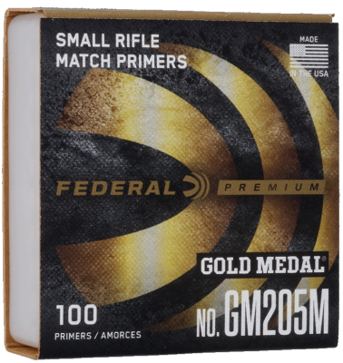 Federal primers Small Rifle GM205M