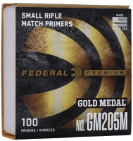 38.3100.05 - Federal amorces Small Rifle GM205M