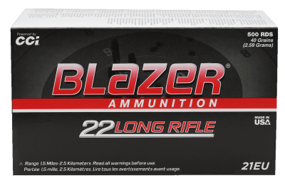 Blazer Rimfire .22lr, LRN 40gr