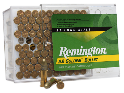 .22 LR Golden Bullet, HV 40gr RN (100 Rnd Box)