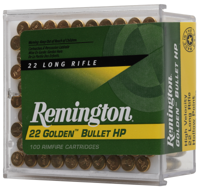 Remington KK-Patrone .22lr, HP 36gr High Velocity