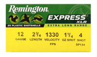 39.6112.33 - Remington Schrotpatrone 12/70, Express ELR No.4