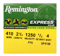 39.6141.33 - Remington Schrotpatrone 410/65, Express XLR No.4