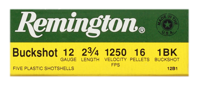 Remington Schrotpatrone 12/70, Expr. Buckshot 1