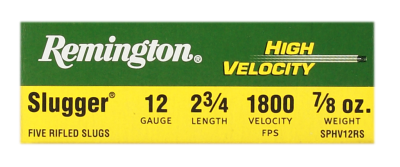 Remington FLG-Patrone 12/70, HV Rifled Slug