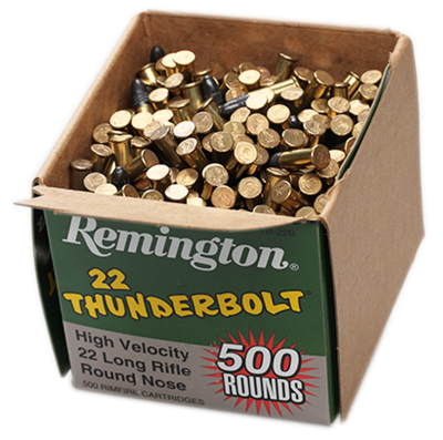 Remington KK-Patrone .22lr, RN 40gr Thunderbolt
