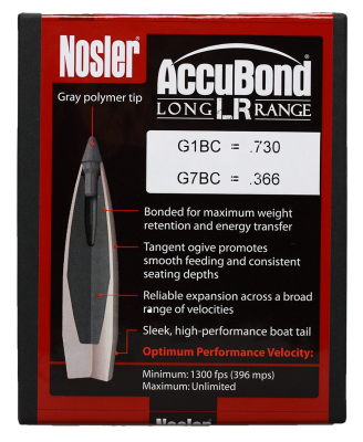 Nosler Projectile .30, ABLR Sp 210gr (100Pcs.)