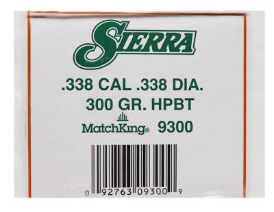 Sierra Geschosse .338, MatchKing 300gr