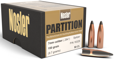Nosler Projectile 7mm, Partition Sp 150gr (50Pcs.)