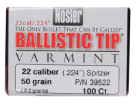 Nosler Projectile .22, BallisticTip 50gr (100Pcs.)