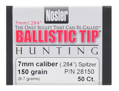 Nosler Geschosse 7mm, BallisticTip 150gr (50Pcs.)