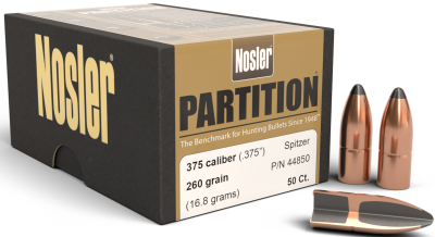 Nosler Projectile .375, Partition Sp 260gr(50Pcs.)