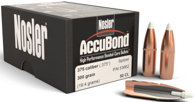 Nosler Projectile .375, AccuBond Sp 300gr (50Pcs.)
