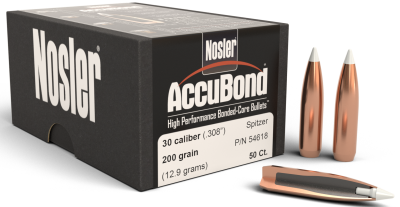 Nosler Projectile .30, AccuBond Sp 200gr (50Pcs.)