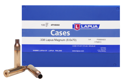 Lapua Case .338Lapua Magnum, Boxer