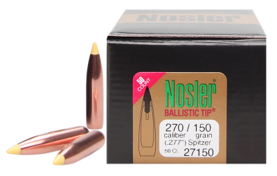Nosler Projectile .270, BallisticTip 150gr(50Pcs.)