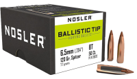 Nosler Geschosse 6.5mm, BallisticTip 120gr(50Pcs.)
