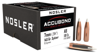 Nosler Projectile 7mm, AccuBond Sp 140gr (50Pcs.)
