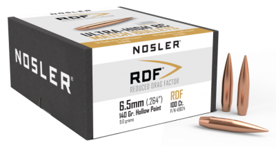 Nosler Geschosse 6.5mm, RDF 140gr (100Pcs.)