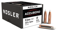 40.7110 - Nosler Projectile 6.5mm, AccuBond Sp 140gr(50Pcs.)