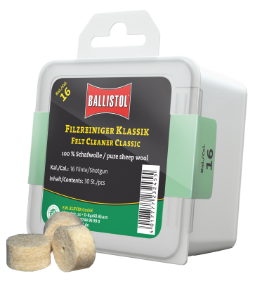 Ballistol Flinten-Filzreiniger Klassik, Kal. 16Ga