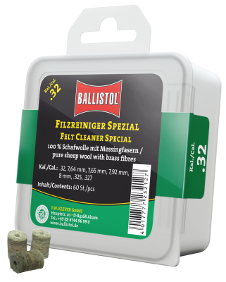 Ballistol Tampon de nettoyage Spécial .32 (60)