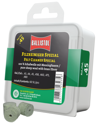 Ballistol Tampon de nettoyage Spécial .45 (60)