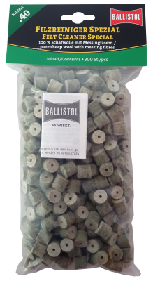 Ballistol Filzreiniger Spezial, Kal. .40 (300Stk)