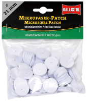Ballistol Mikrofaser-Patch rund 21mm, (500Stk)