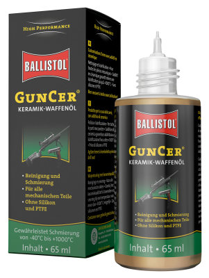 Ballistol GunCer huile céramique, 65ml