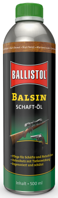 Ballistol Balsin Schaftöl dunkelbraun, 500ml