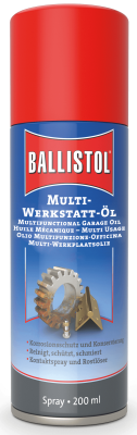 Ballistol USTA huile de garage spray, 200ml